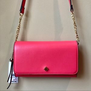 Crown & Ivy pink crossbody